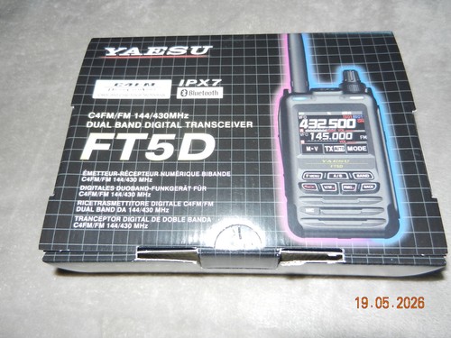 Yaesu ft5d digital transceiver - yaesu,