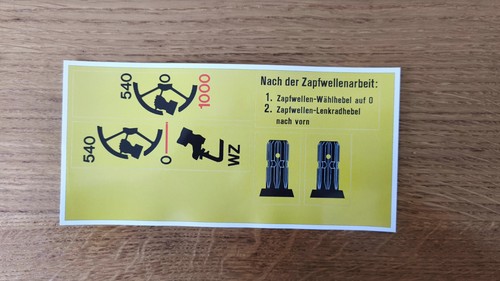 Aufklebersatz gelb fendt - fendt, gt