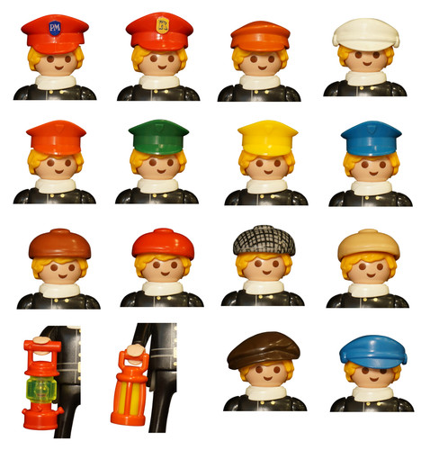 Playmobil schaffner mütze - schaffner,