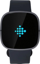 Fitbit Sense Smartwatch, Edelstahlrahmen, Carbon/Graphit, 40.5 mm, 1.23 cm