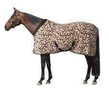 Teddyfleece Abschwitzdecke und hohem Flor 2 Frontverschlüsse Gr. 125-165