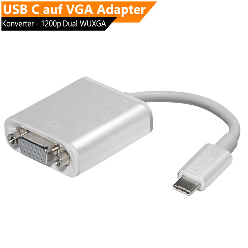 Usb vga buchse adapter - usb-c,
