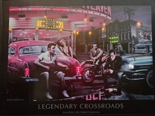XXL Leuchtbild Bild LED Legendary Consani Hollywood Elvis P. Monroe Dean Martin