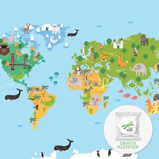 Fototapete WELTKARTE