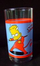 The Simpsons - Glas Nr. 5 von 6 - Sammelglas - Hengstenberg, Ø 6 cm - TOP!