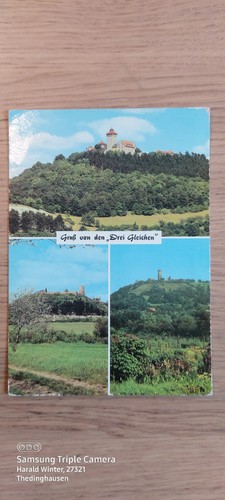 Postkarte drei gleichen - postkarte, veste