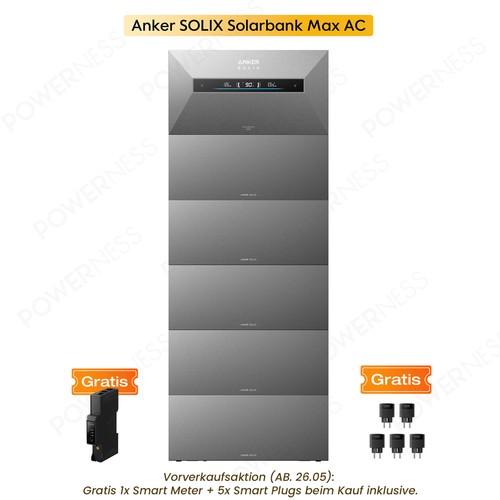 Anker solix solarbank max - solix, ac