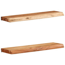 Wandregale 2 Stk. 60x20x3,5 cm