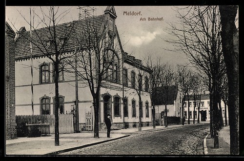 Ansichtskarte meldorf - ansichtskarte,