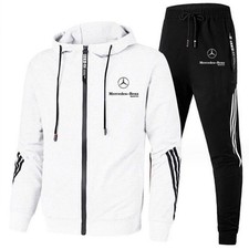 Herren Mercedes-Benz Trainingsanzug Hoodie und hose Freizeit Jogging Sport Anzug