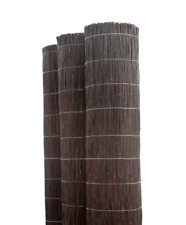 Weidenmatte Gartenzaun Weidenzaun Sichtschutzmatte Sichtschutzzaun  5m PREMIUM