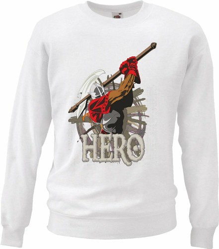 Sweatshirt hero ritter schwert - sweatshirt,