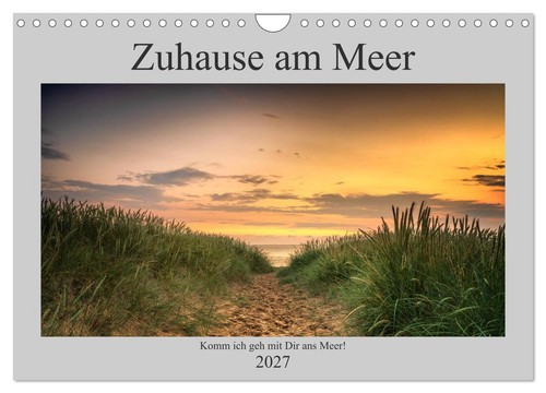Zuhause meer wandkalender - zuhause, am