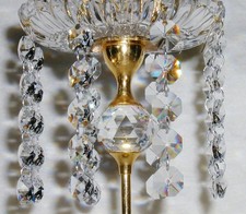 Kristall Lüster Behang Strass Bleikristall Ersatz für Kronleuchter 1 STÜCK A