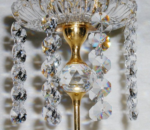 Kristall lüster behang strass - kristall,