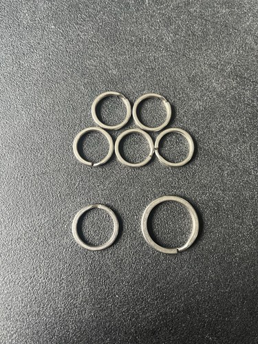 Titan schlüsselringe titanium - schlüsselringe,