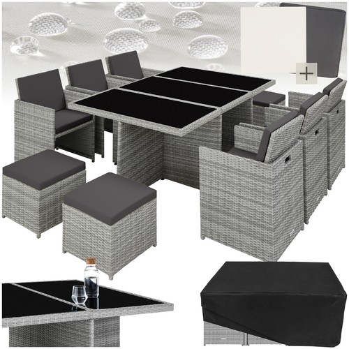 Polyrattan sitzgruppe - polyrattan,