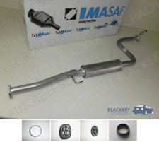 IMASAF Auspuff Mitteltopf für