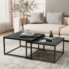 2pcs couchtisch marmor - couchtisch,