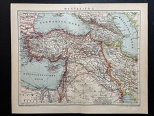 antike historische Landkarte