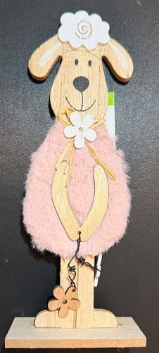 Osterdeko holz hase - holz,