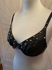 Leder BH Damen mit  Nieten 