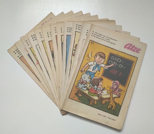 Ddr zeitschrift comic atze - ddr,