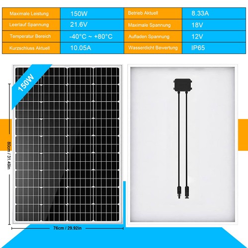 Monokristallines 150w watts - 150w,