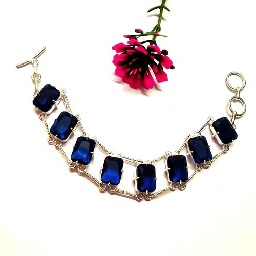 Handgefertigtes blauer saphir - handgefertigtes,