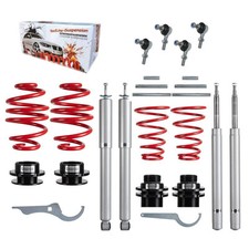 Gewindefahrwerk Koppelstangen gekürzt RedLine paßt für BMW E30 Cabrio Touring