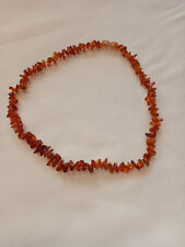 Bernsteinsplitterkette ca 42 cm lang