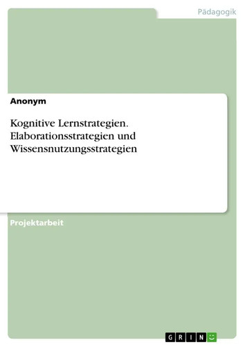 Kognitive lernstrategien - kognitive,