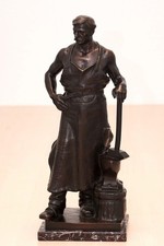Bronze Figur "Schmied" von