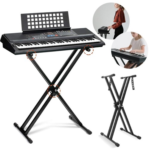 Keyboardständer doppelstrebig - keyboardständer,