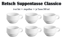 6x Suppentasse Suppenobere