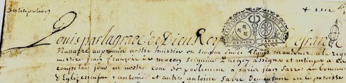 1729 manuskript pergament - 1729,