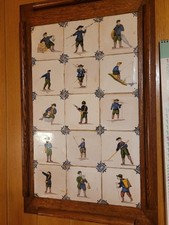 Antike holländische Fliese