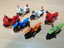 LEGO Konvolut 7 Stück Motorräder / Bikes Motorrad CITY Polizei Sammlung