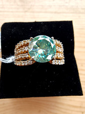Ring  mit  Moissanit - Diamant