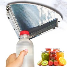 Edelstahl-Unterschrank-Glasöf