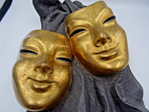 Achatit maske wandmaske - achatit,