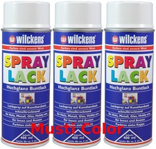 3x400ml Lackspray Sprühfarbe