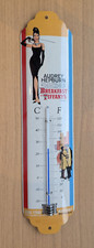 Thermometer Vintage Retro Breakfast At Tiffany’s Audrey Hepburn 28cm Aluminium