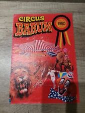 Circus Barum 1980 Programmheft - Internationale Tournee