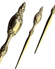 Messing Brieföffner Barock