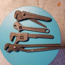 4 Antike Zangen Engländer