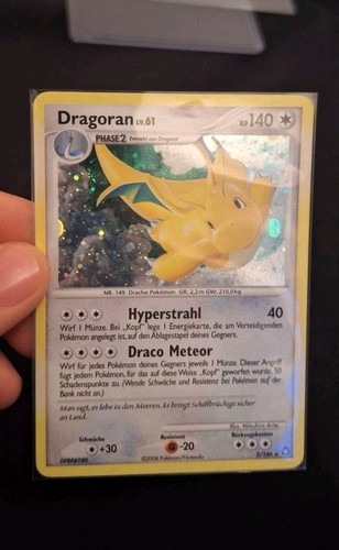 Dragoran holo pokémon - lv., 61