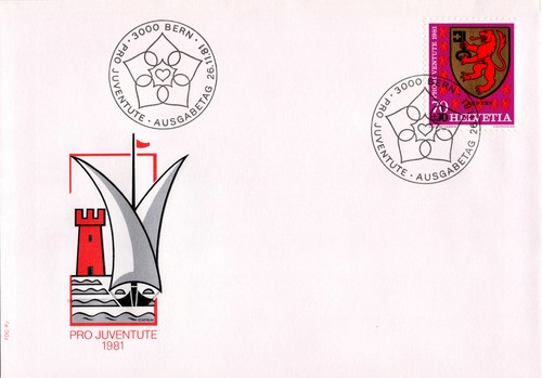 Schweiz fdc bern - schweiz,