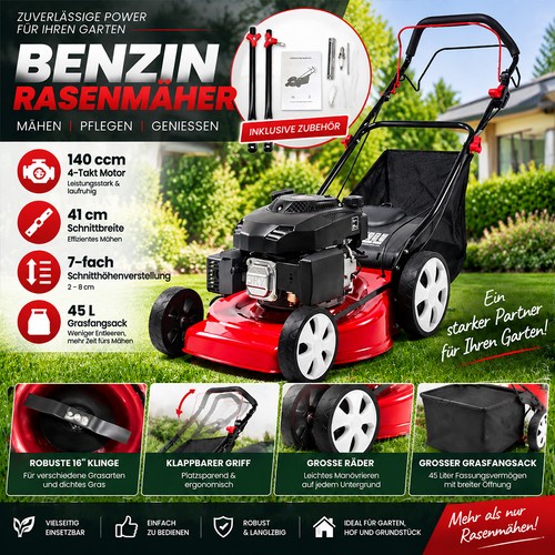 Rasenmäher benzin - rasenmäher,