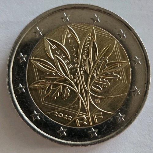 Euros münze aus frankreich - aus,
